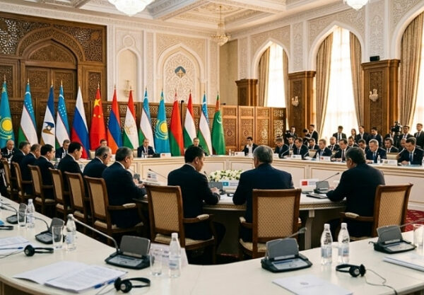 Biskek acoge la cumbre de la OCS por su 25 aniversario, con Putin, Xi y Modi debatiendo un banco de desarrollo y un sistema de pagos propio.