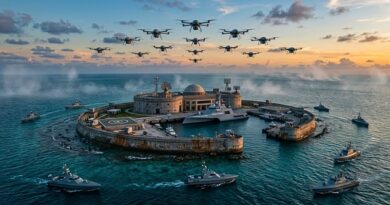 Pekín estudia un modelo de defensa multicapa con drones, sistemas autónomos y torretas automatizadas para reforzar sus posiciones.
