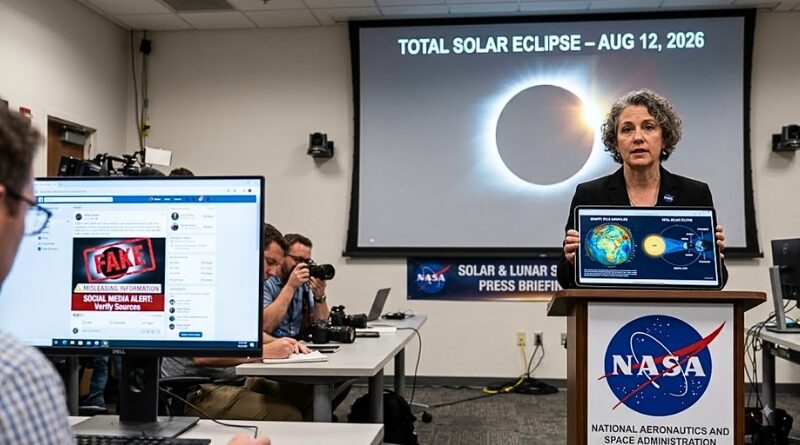 La NASA y especialistas descartan que el eclipse pueda eliminar la gravedad durante siete segundos y llaman a verificar las afirmaciones pseudocientíficas que circulan en redes.