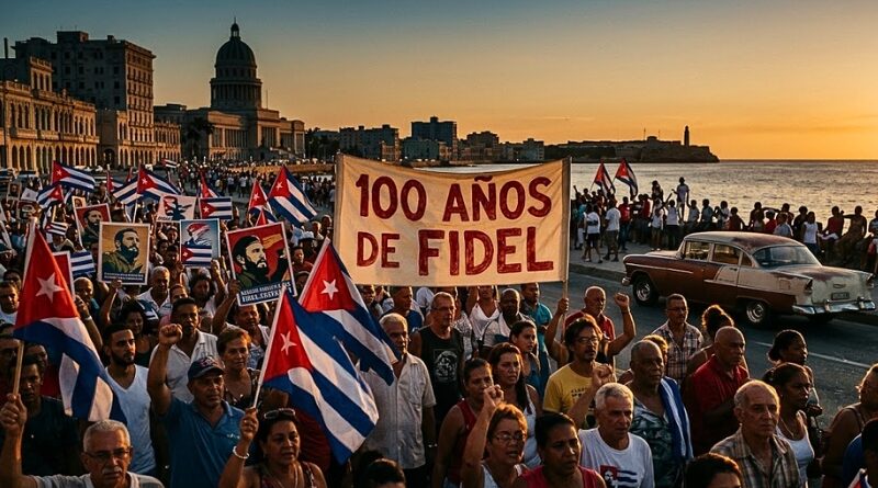 A cien años de su nacimiento, Cuba reivindica el pensamiento de Fidel Castro mientras su figura vuelve al centro del debate sobre soberanía y geopolítica.