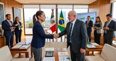 La presidenta mexicana destacó los resultados del gobierno de Lula y confirmó que la alianza entre Pemex y Petrobras mantiene su ruta estratégica.