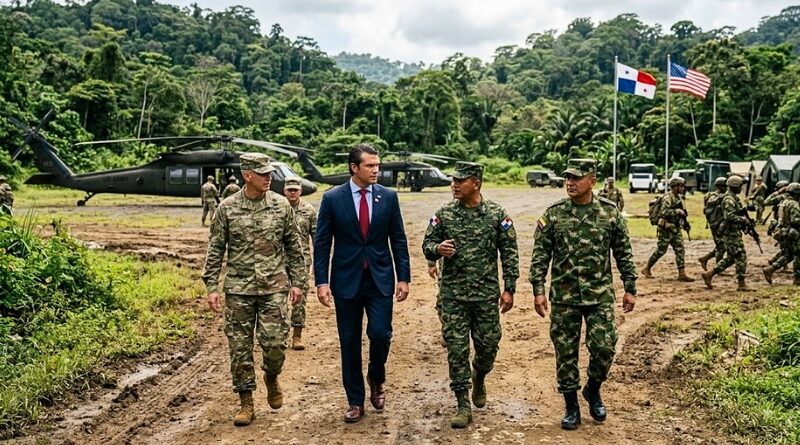 La visita del jefe del Pentágono coincide con Panamax 2026 y busca profundizar la cooperación contra el narcotráfico y las amenazas regionales.