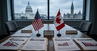 Washington grava con 50% productos canadienses por unos 20 mil millones de dólares; Ottawa prepara represalias desde el 8 de septiembre.