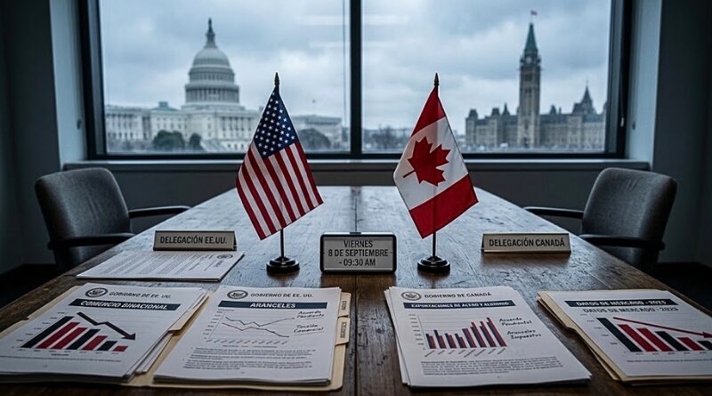 Washington grava con 50% productos canadienses por unos 20 mil millones de dólares; Ottawa prepara represalias desde el 8 de septiembre.