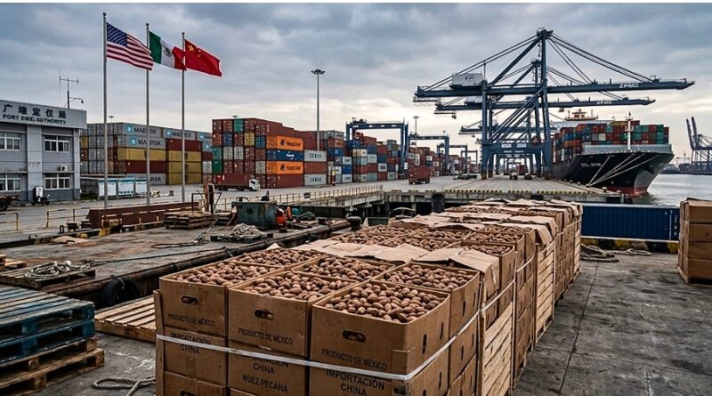 Beijing determina de forma preliminar que hubo dumping en nueces pecanas de México y EU, con márgenes de hasta 51.6% para firmas mexicanas.