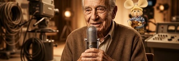 El intérprete italiano murió a los 100 años y dejó un legado imborrable en la televisión como la voz original del entrañable ratón