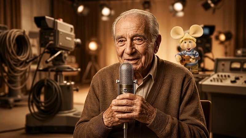 El intérprete italiano murió a los 100 años y dejó un legado imborrable en la televisión como la voz original del entrañable ratón