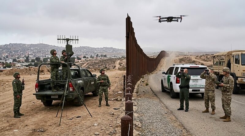 México y EE.UU. activan un operativo sin precedentes en Tijuana y San Diego para desactivar la creciente amenaza de los "narcodrones" utilizados por el crimen organizado.