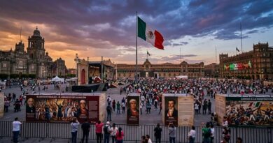 La presidenta Claudia Sheinbaum encabeza por segunda vez la ceremonia desde Palacio Nacional; el Zócalo se llena de música y fervor patrio.