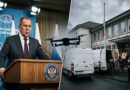 El canciller ruso advirtió que las acusaciones occidentales contra Moscú por un dron hallado en Leipzig podrían elevar peligrosamente la tensión.