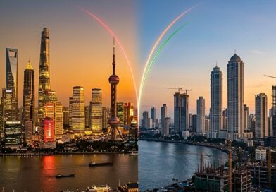 Bloomberg prevé que India acelere hasta el 7,7 % mientras China se frena al 3,6 %, aunque la economía china seguirá siendo mucho mayor durante décadas.