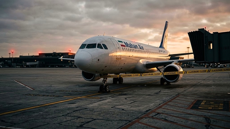 Bessent anuncia que desde el miércoles ninguna aerolínea iraní podrá repostar ni aterrizar, y quien la ayude quedará fuera del sistema del dólar.