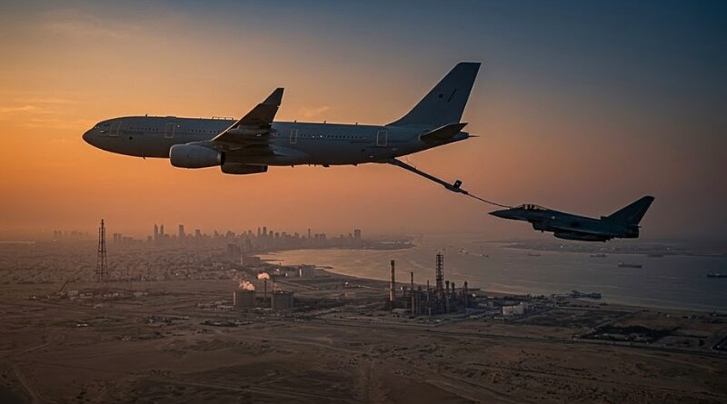 Reino Unido autoriza su primera misión militar en la era Burnham: reabastecimiento aéreo para los cazas sauditas ante la escalada en el mar Rojo
