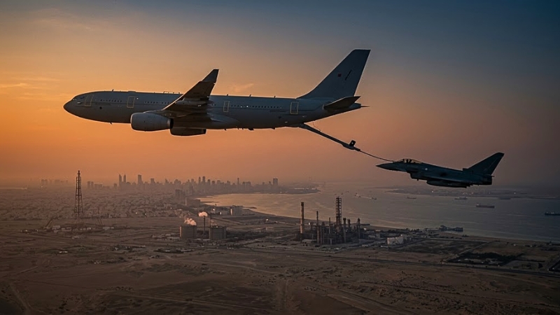 Reino Unido autoriza su primera misión militar en la era Burnham: reabastecimiento aéreo para los cazas sauditas ante la escalada en el mar Rojo