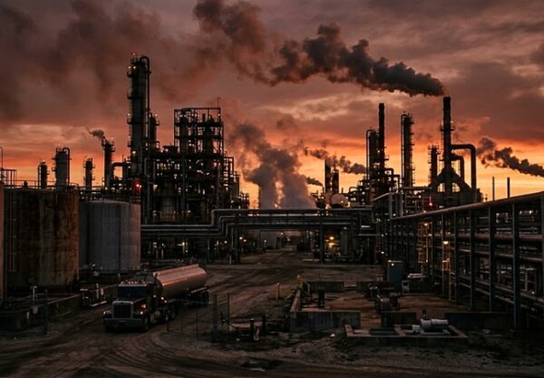 Directivos de las principales petroleras estadounidenses confirman que el temido colapso de suministro llegó, con Ormuz bloqueado, reservas al límite y nuevos ataques a infraestructura clave.