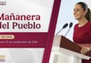 La presidenta encabezó la conferencia matutina desde Palacio Nacional, donde abordó temas de salud, seguridad y bienestar social, reafirmando los ejes rectores de su administración.