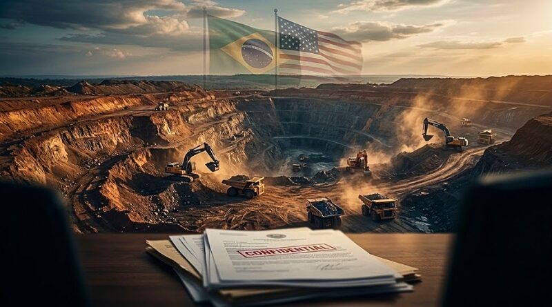 Un texto de 22 páginas atribuido a un aliado de Flávio Bolsonaro plantea entregar a Washington un papel central en la extracción de minerales críticos brasileños.