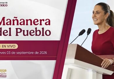 La presidenta encabezó la conferencia matutina desde Palacio Nacional, donde abordó temas de salud, seguridad y bienestar social, reafirmando los ejes rectores de su administración.