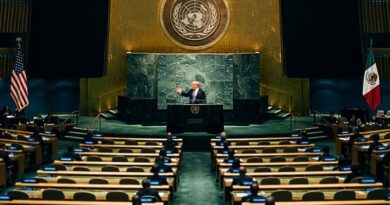 Desde la ONU, el presidente de EE.UU. insistió en que los cárteles dominan México y exigió a Sheinbaum recuperar el control del país.