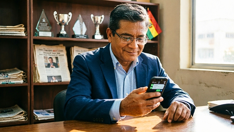 Raúl Peñaranda revela que la sede diplomática le pidió evitar ciertos temas, una situación inédita en sus 37 años de carrera