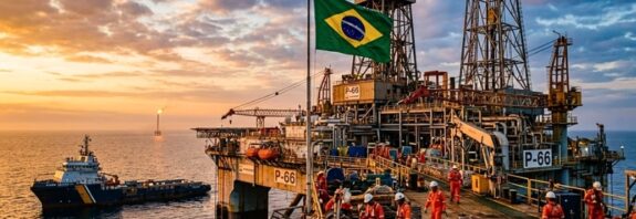 El presidente brasileño anunció un nuevo hallazgo de petróleo en el margen ecuatorial, a escasos días de unos comicios en los que busca la reelección.