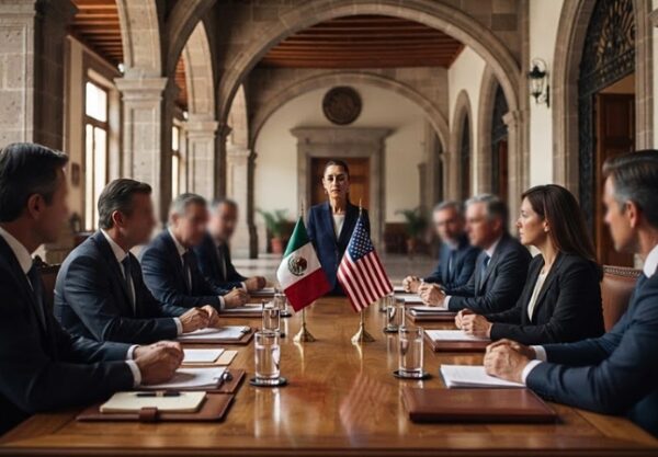 La presidenta advierte que los acuerdos de seguridad con Washington son facultad federal, tras la controversia por una academia policial en Querétaro.