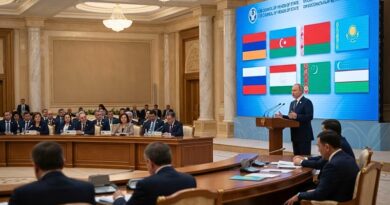 El mandatario ruso destaca el crecimiento del comercio y apuesta por un orden mundial multipolar en la cumbre de Turkmenistán