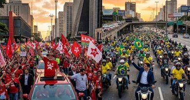 Con más de 150 millones de votantes convocados y un escenario polarizado, el izquierdista Lula da Silva y el ultraderechista Flávio Bolsonaro cerraron sus campañas en São Paulo con demostraciones de fuerza callejera.