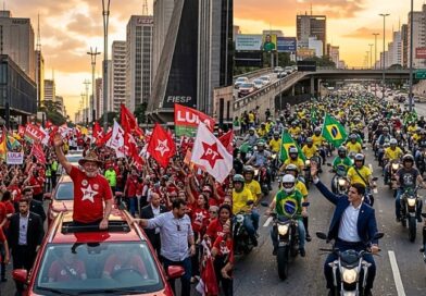 Con más de 150 millones de votantes convocados y un escenario polarizado, el izquierdista Lula da Silva y el ultraderechista Flávio Bolsonaro cerraron sus campañas en São Paulo con demostraciones de fuerza callejera.