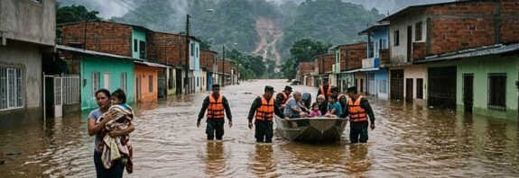 Paraguay, Ecuador y Chile enfrentan inundaciones, aluviones y despliegues de emergencia, mientras Perú teme la activación de sus quebradas.