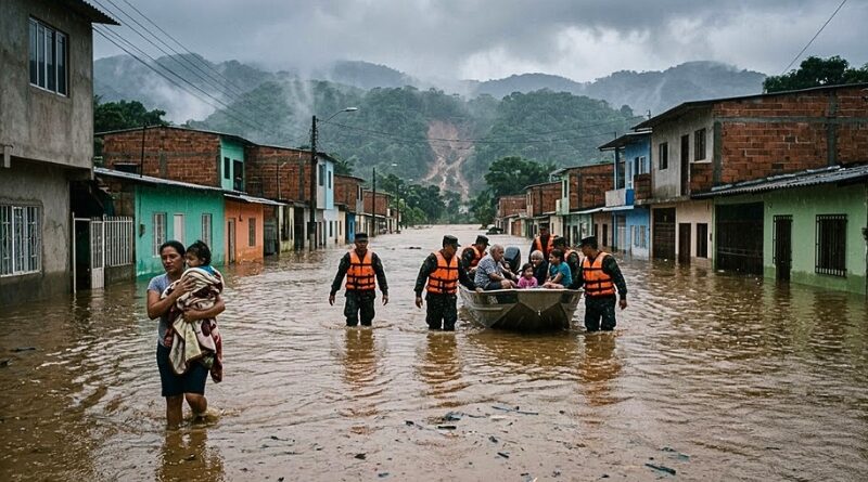 Paraguay, Ecuador y Chile enfrentan inundaciones, aluviones y despliegues de emergencia, mientras Perú teme la activación de sus quebradas.