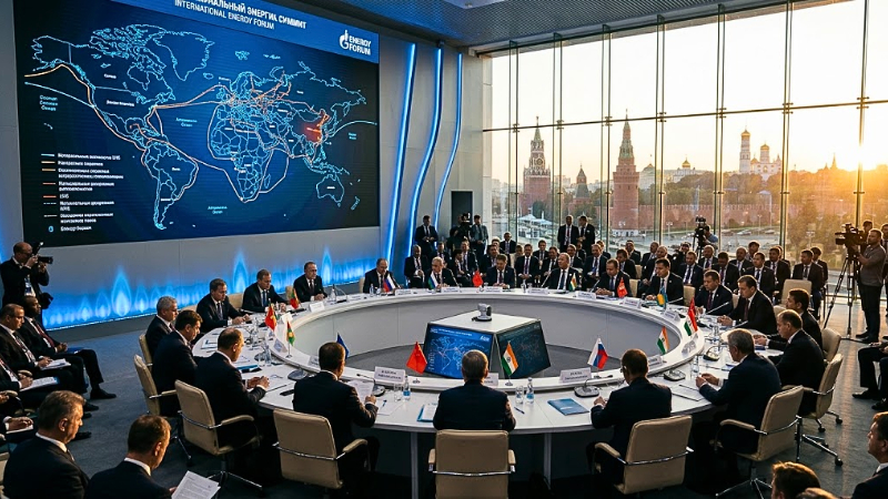 Líderes de Irán, Catar, Libia y Guinea Ecuatorial llegan a Rusia para el foro del FPEG en plena tensión del mercado.